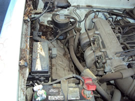 1990 TOYOTA PICK-UP DLX, 2.4L AUTO 2WD XCAB, COLOR WHITE, STK Z15832